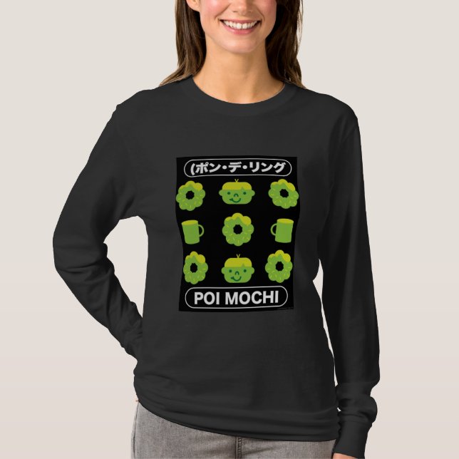 T-shirt Mochi Donuts Poi Mochi Et Café (Devant)