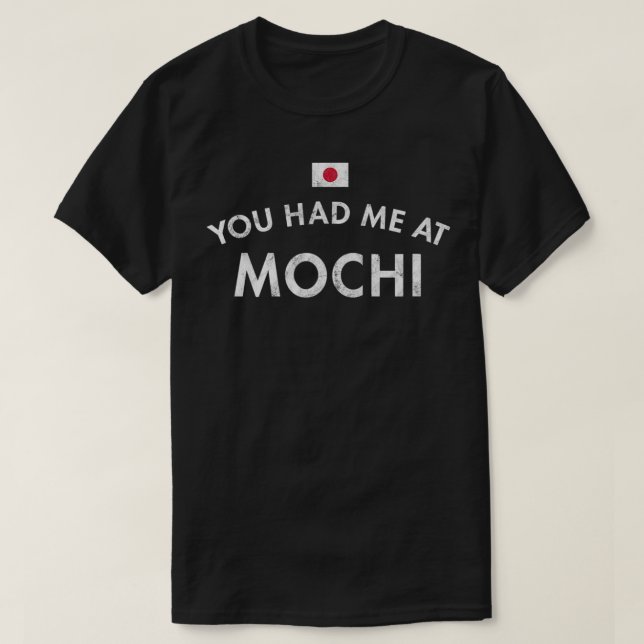 T-shirt Mochi Japonais Nouvel An Glutiné Glutiné Gâteau de (Design devant)
