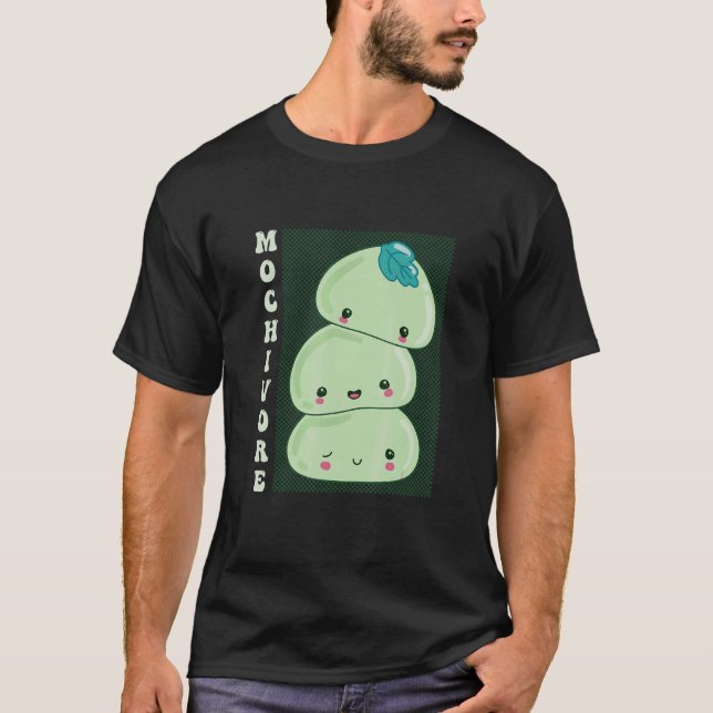 T-shirt Mochivore Délicieux Riz sucré Mochi (Devant)