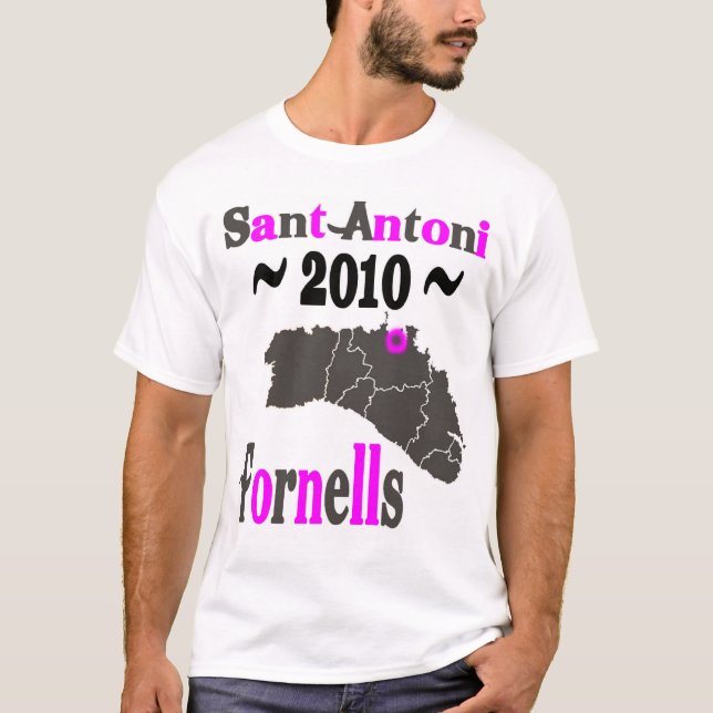 T-shirt Mod.3 - FORNELLS - Sant Antoni 2010 (Devant)