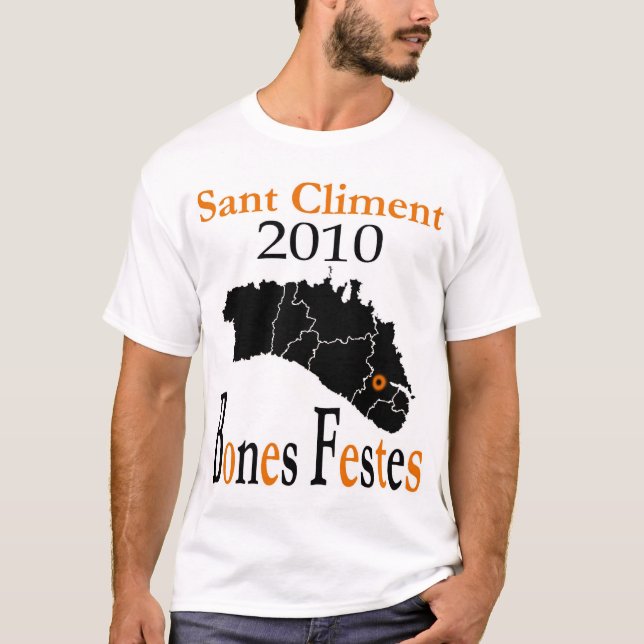 T-shirt Mod.5 - SANT CLIMENT 2010 (Devant)