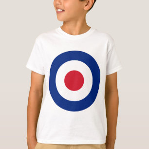 T-shirt Mod - Roundel classique - Cible de tir à l'arc po