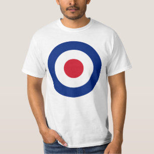 T-shirt Mod - Roundel classique - Cible de tir à l'arc po