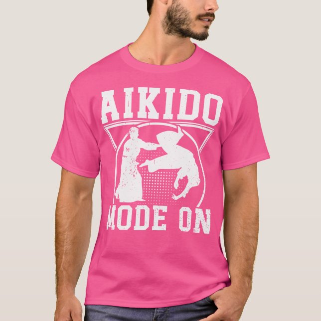 T-shirt Mode Aikido Sur Aikido Japonais (Devant)