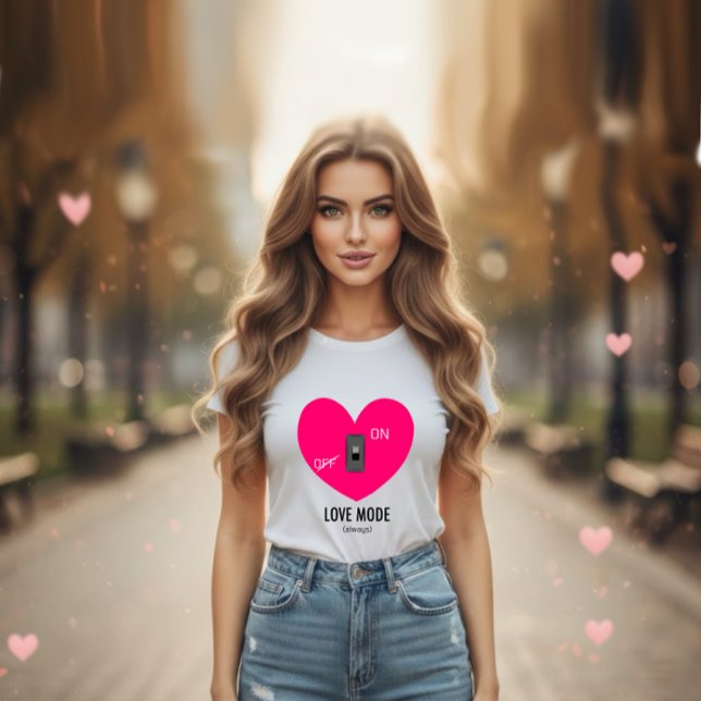 T-shirt MODE AMOUR (toujours) (Créateur téléchargé)