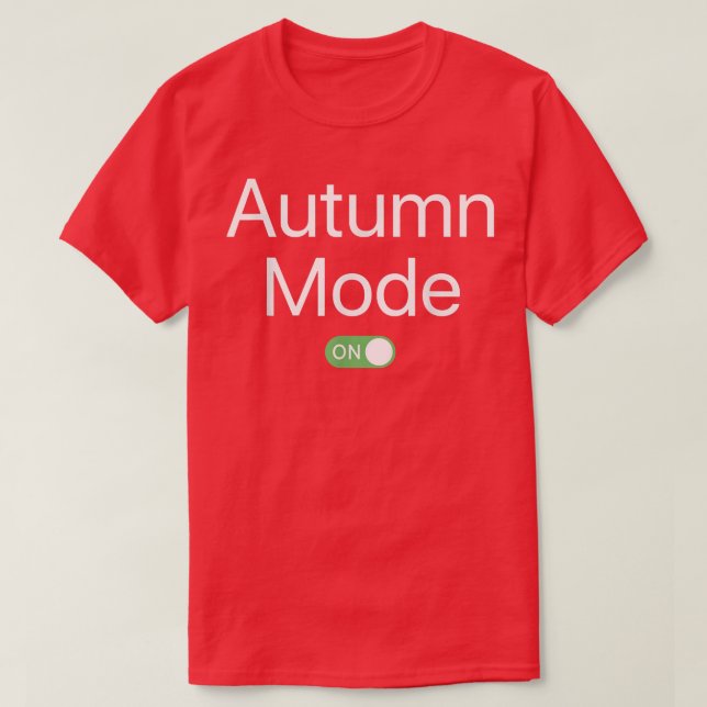 T-shirt Mode Automne Sur Le Premier Nom Smartphone Design  (Design devant)