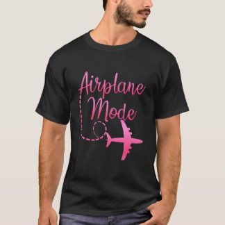 T-shirt Mode Avion Voyage Vacances Pour