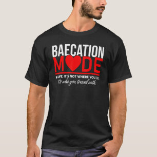 T-shirt Mode Beacation Girlfriend copain copain Couple Vac