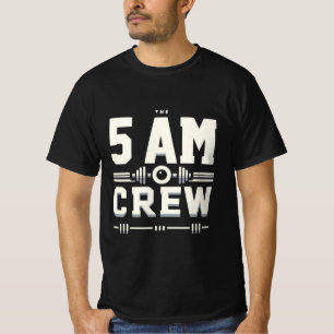 T-shirt Mode bête du matin - 5 h Vêtements de fitness de l