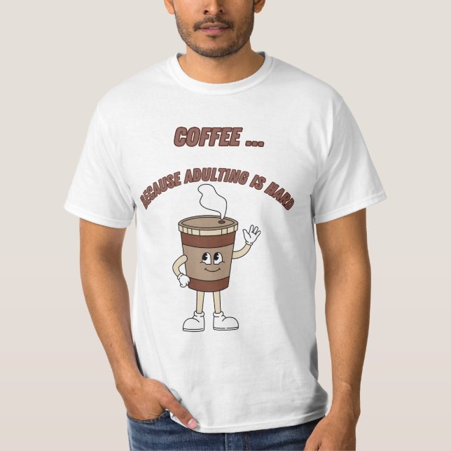 T-SHIRT MODE CAFÉ (Devant)