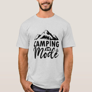 T-shirt mode camping