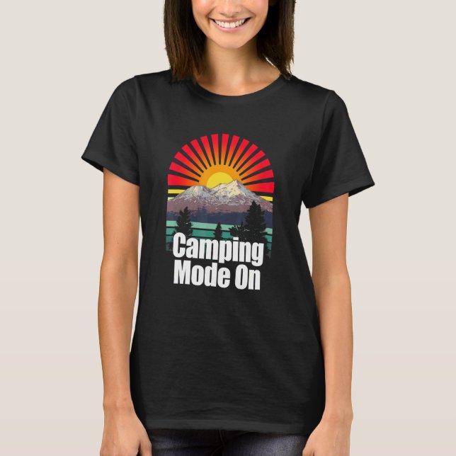 T-shirt Mode Camping Sur Nature Extérieure Wild Pro Enviro (Devant)