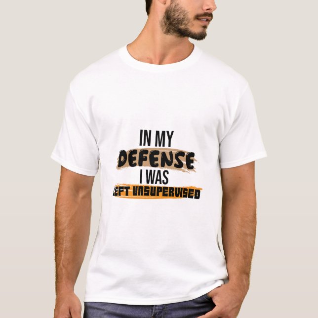 T-shirt Mode Chaos Non Supervisé (Devant)
