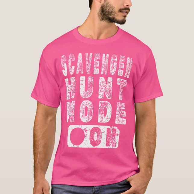 T-shirt Mode Chasse au Trésor Activé (Devant)