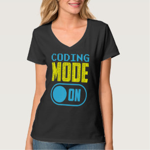 T-shirt Mode Codage Sur Le Codeur Code Programmer Saymer