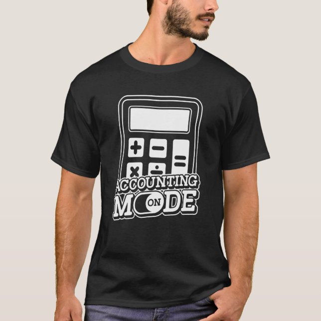 T-shirt Mode Comptabilité Sur La Librairie Comptable Cpa A (Devant)