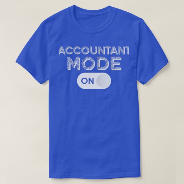 T-shirt Mode comptable amusant sur comptabilité tendance C (Design devant)