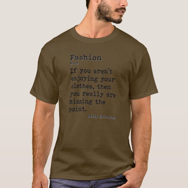 T-shirt Mode : Cou de l'équipage de base (Devant)
