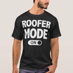 T-shirt Mode couverture sur le toit amusant