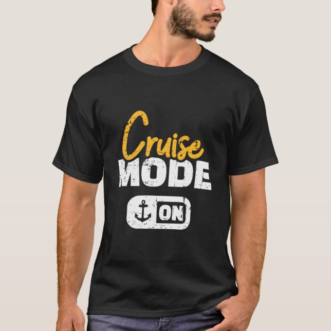 T-shirt Mode Croisière Activé (Devant)