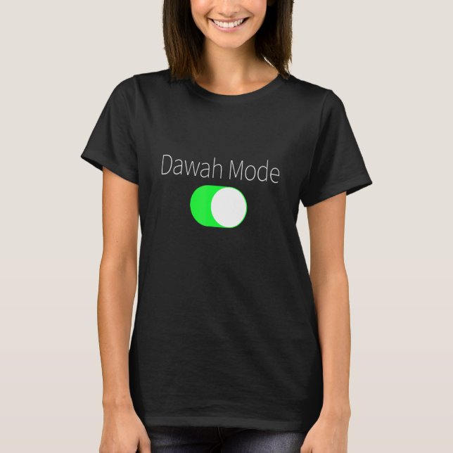 T-shirt Mode Dawah activé (Devant)