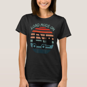 T-shirt Mode de chargement sur Forklift Warehouse Clerk
