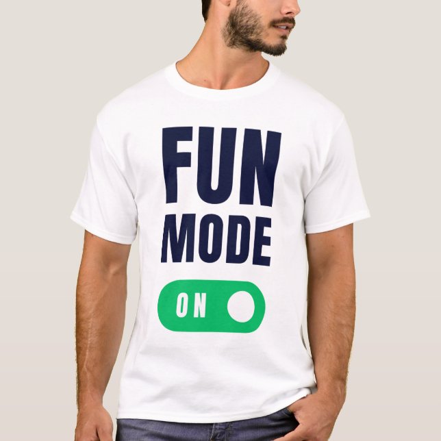 T-shirt Mode de divertissement ON (Devant)