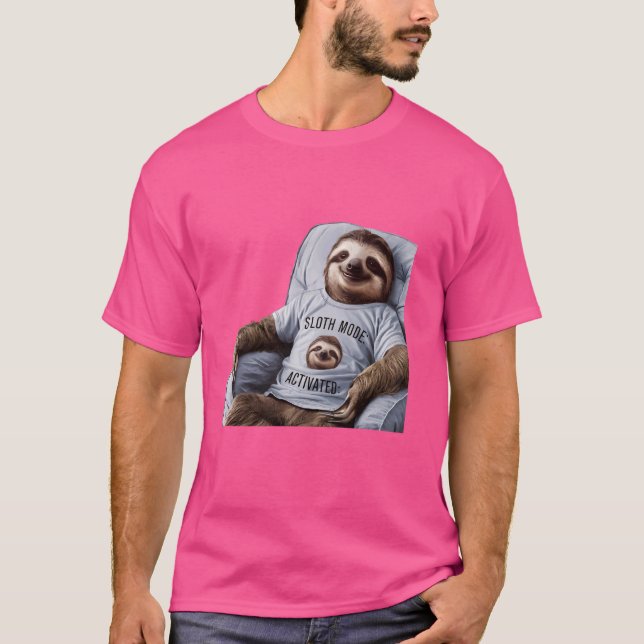 T-shirt Mode de fentes amusant Design activé pour les amat (Devant)