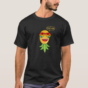 T-shirt Mode de fête à l'envers de l'ananas Swinger Vanill