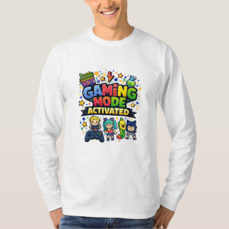 T-shirt Mode de jeu activé