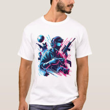 Mode de jeu activé - Art de néon pour gamers