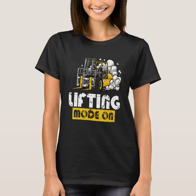 T-shirt Mode de levage sur l'Opéra de levage d'entrepôt ce (Devant)