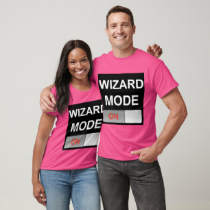 T-shirt Mode de magicien : Édition foncée - le double a