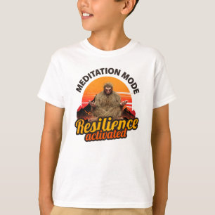 T-shirt Mode de méditation Résilience activée Art Bigfoot