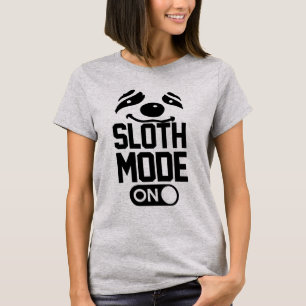 T-shirt Mode de paresse dessus