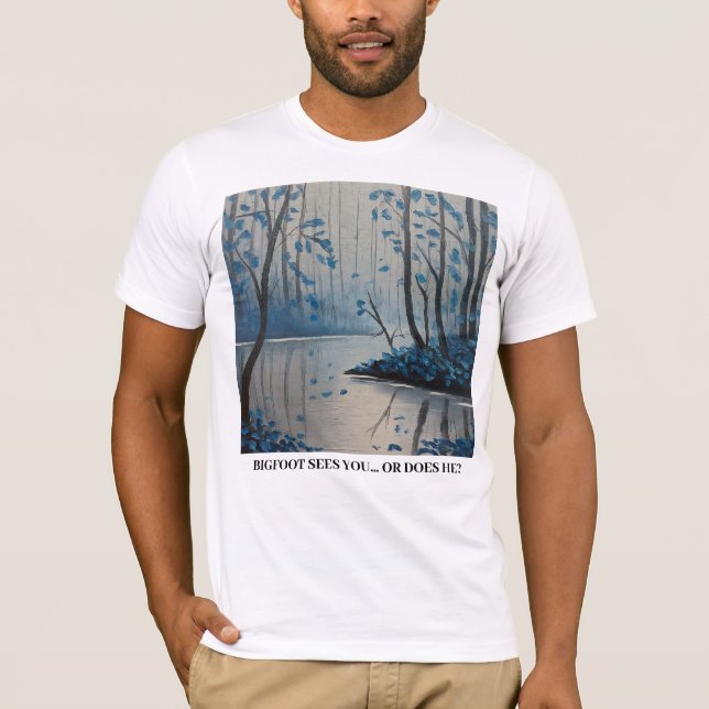 T-shirt Mode de Prank Bigfoot Drôle (Devant)