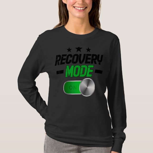 T-shirt Mode de récupération sur le gain (Devant)