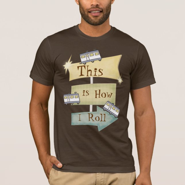 T-shirt Mode de vie grunge de rv (Devant)