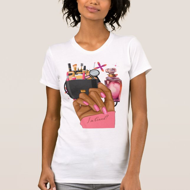 T-shirt Mode décontracté de luxe pour chaque femme (Devant)