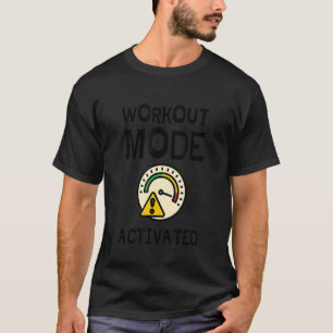 T-shirt Mode d'entraînement Activé Weightlifter Body Build