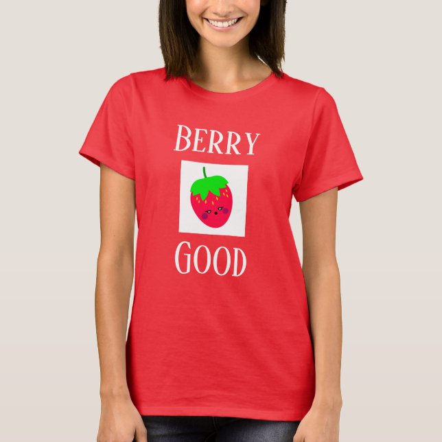 T-shirt Mode d'été féminin nouveauté BERRY BON (Devant)