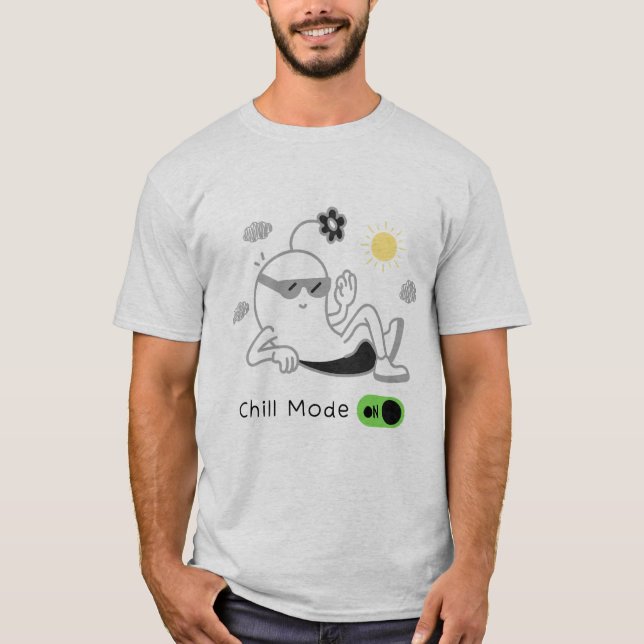 T-shirt Mode Détente Activé (Devant)
