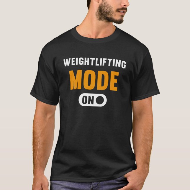 T-shirt Mode d'haltérophilie (Devant)