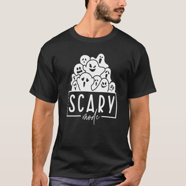T-shirt Mode d'horreur Cute Ghost Boo Squad Saison Éffraya (Devant)