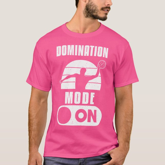 T-shirt Mode Domination Sur Le Polo D'Eau (Devant)