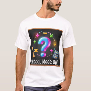 T-shirt Mode École Activé – Conception Enfants Amusante Ta