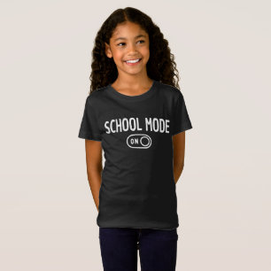 T-Shirt Mode École Activé - Retour À L'École