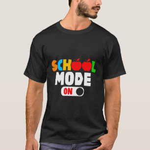 T-shirt Mode École Sur Drôle Retour À L'École Enseignants