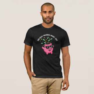 T-shirt Mode Économies de Fêtes : DÉACTIVÉ – Cochon de Noë