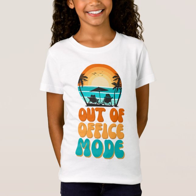 T-Shirt Mode En Dehors Du Bureau (Devant)